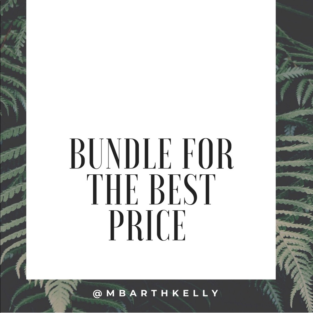 Bundle for the best price.